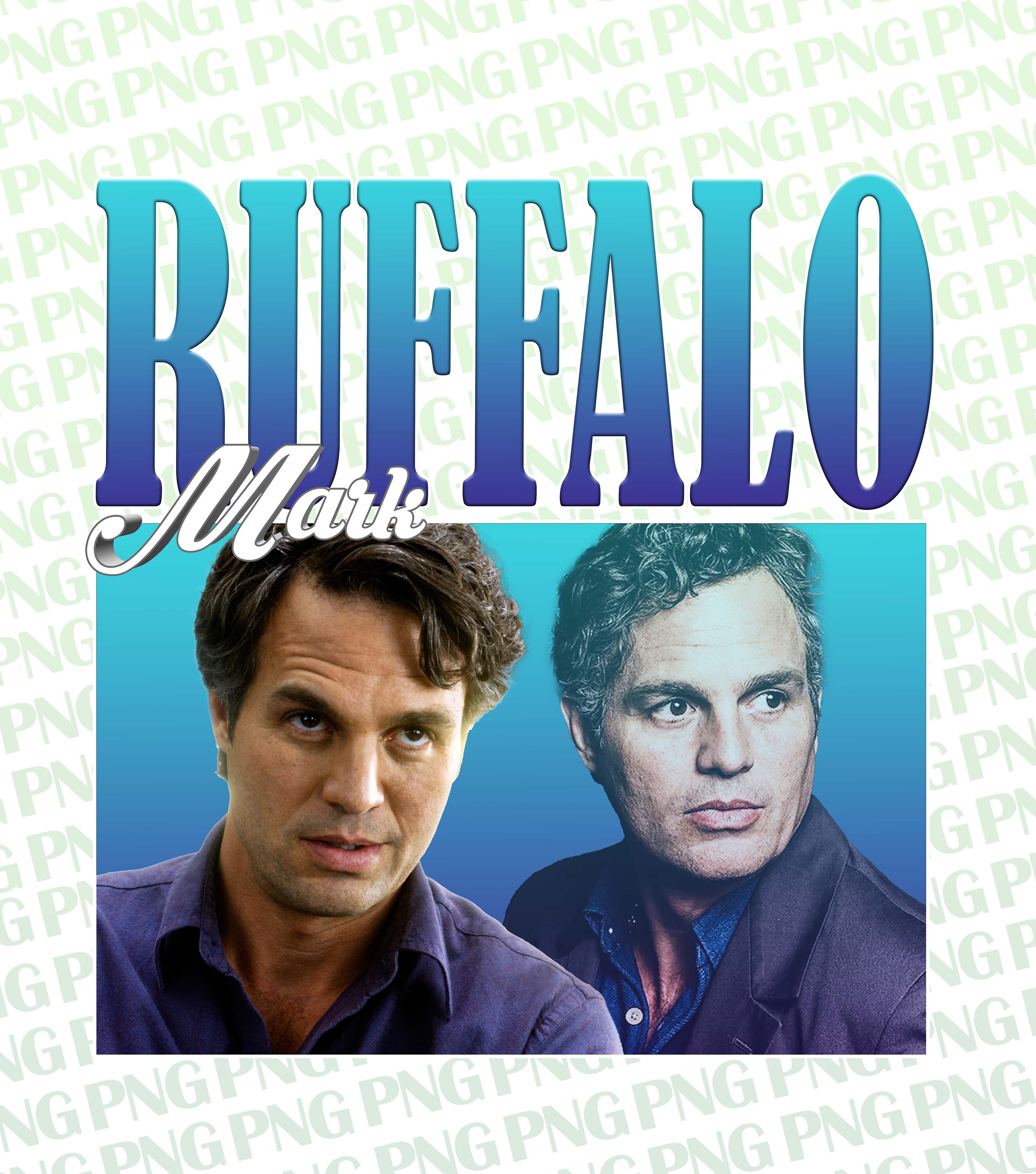 Mark Ruffalo T Shirt Design PNG Instant Download - Etsy