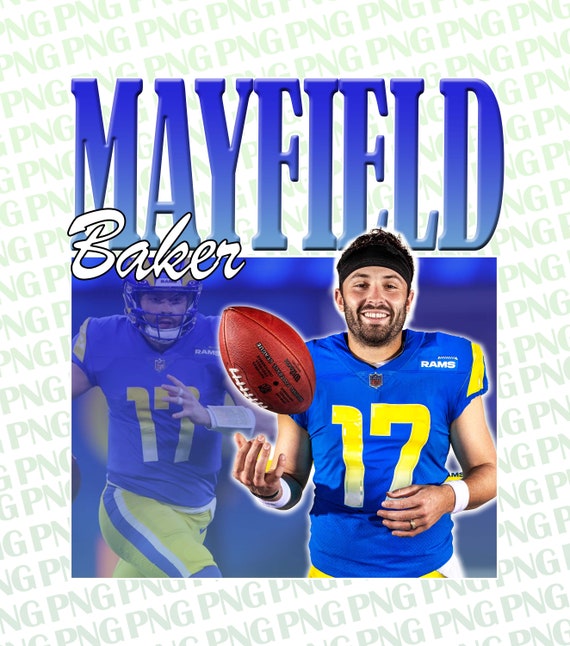 Baker Mayfield T Shirt Design PNG Instant Download