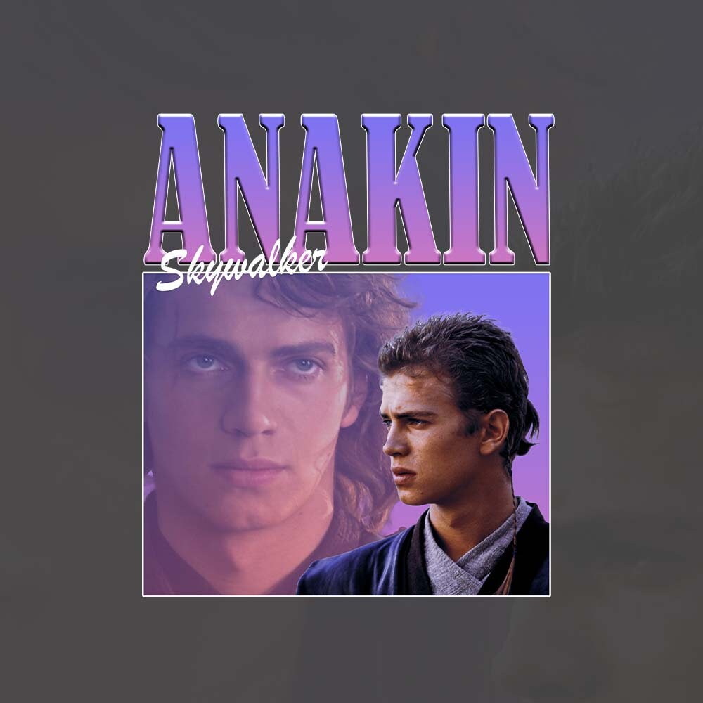 Anakin Skywalker T Shirt Design PNG Sofort Download
