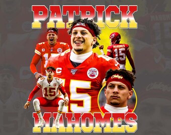 Patrick Mahomes T Shirt Design PNG ,instant Download.300dpi - Etsy