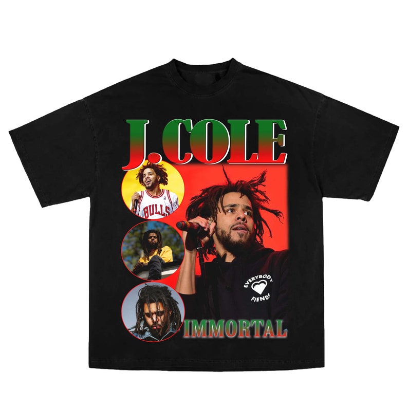 J. Cole T Shirt Design PNG Instant Download - Etsy