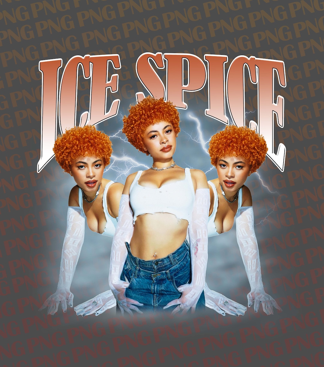 Ice Spice T Shirt Design PNG Instant Download Etsy