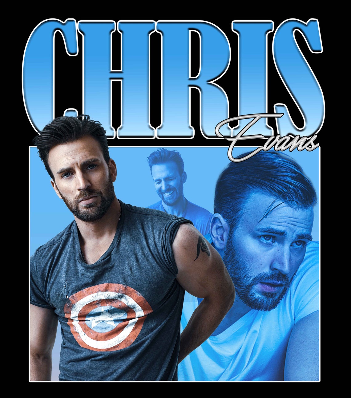 Chris Evans (Radio 2) Silhouette En Carton Taille Mini