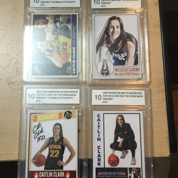 Caitlin Clark Rookie Card - Etsy