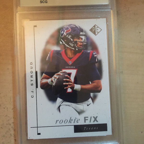 2023 Prospectors Edge Rookie F/X C.J.Stroud Quarterback Graded Gem Mint 10