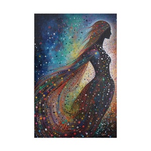 Modern Art Puzzle 100, 500, 1000 Piece &quot;Starlight Silhouette&quot;