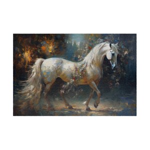 Beautiful Horse Puzzle 100, 500 or 1000 Piece &quot;Golden Majesty&quot;