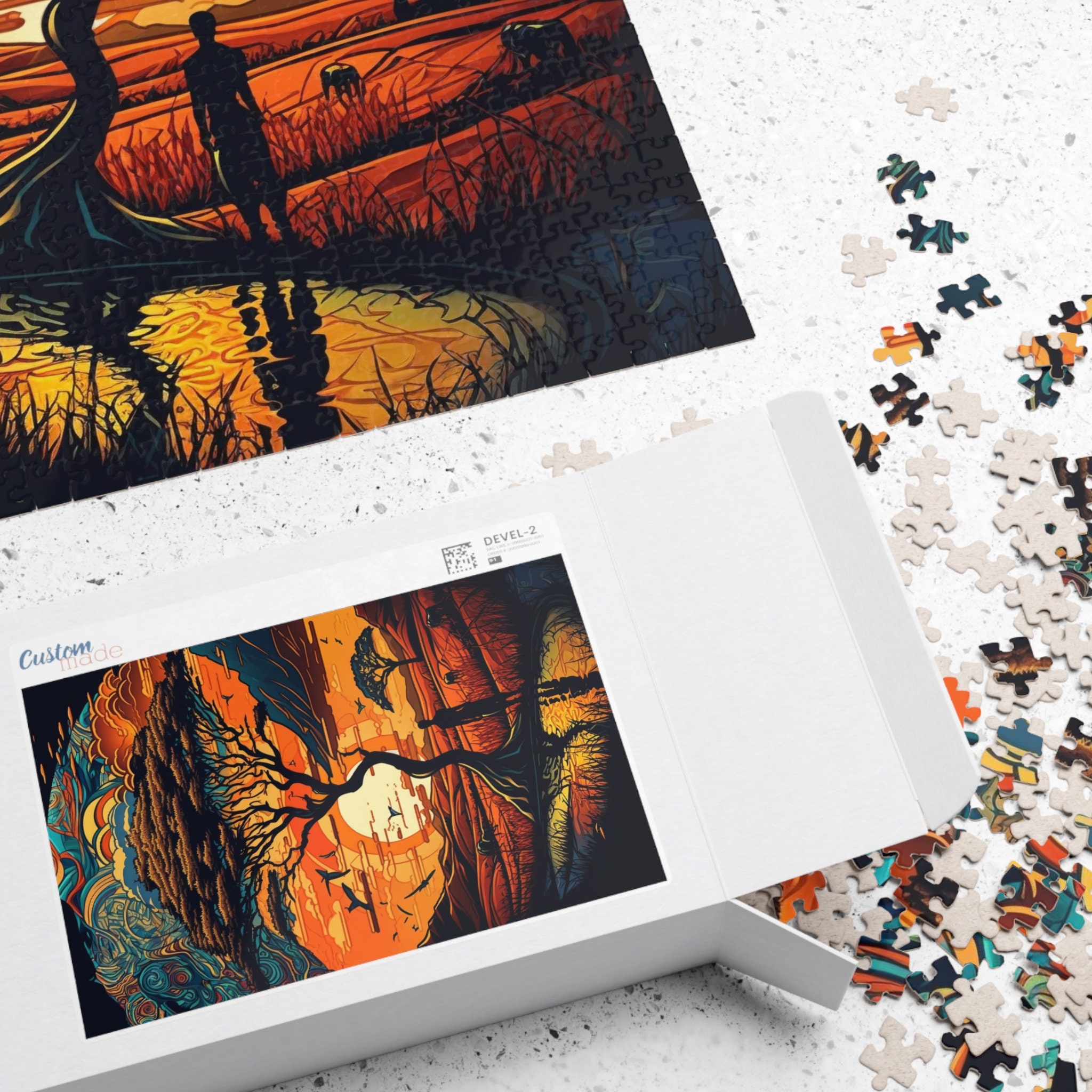 Gorgeous Africa Puzzle 100, 500, 1000 Pieces - Etsy