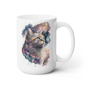 Cosmic Cat Coffee Cup 1 of 4 15oz