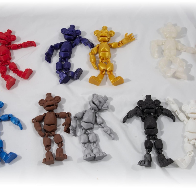 Freddy Fazbear 3d Print Costume - Etsy
