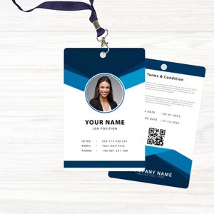 Custom Photo ID Badge: Full Color PVC Plastic Card image 4