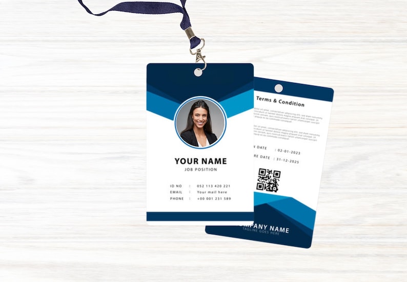 Custom Photo ID Badge: Full Color PVC Plastic Card image 4