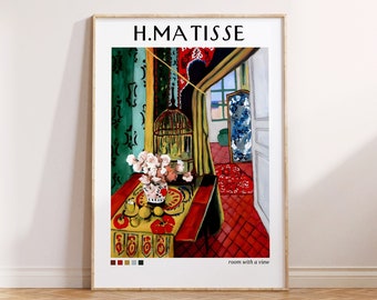 Henri Matisse Print, Gallery Wall Art, Vintage Museum Poster (Digital Download)