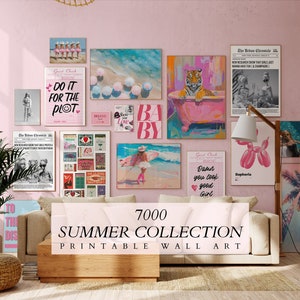 MEGA BUNDLE Of 7000 Eclectic Gallery Wall Set, Maximalist Wall Art,Trendy Poster, Maximalist Home Decor,Eclectic Prints,Trendy Room Accents.