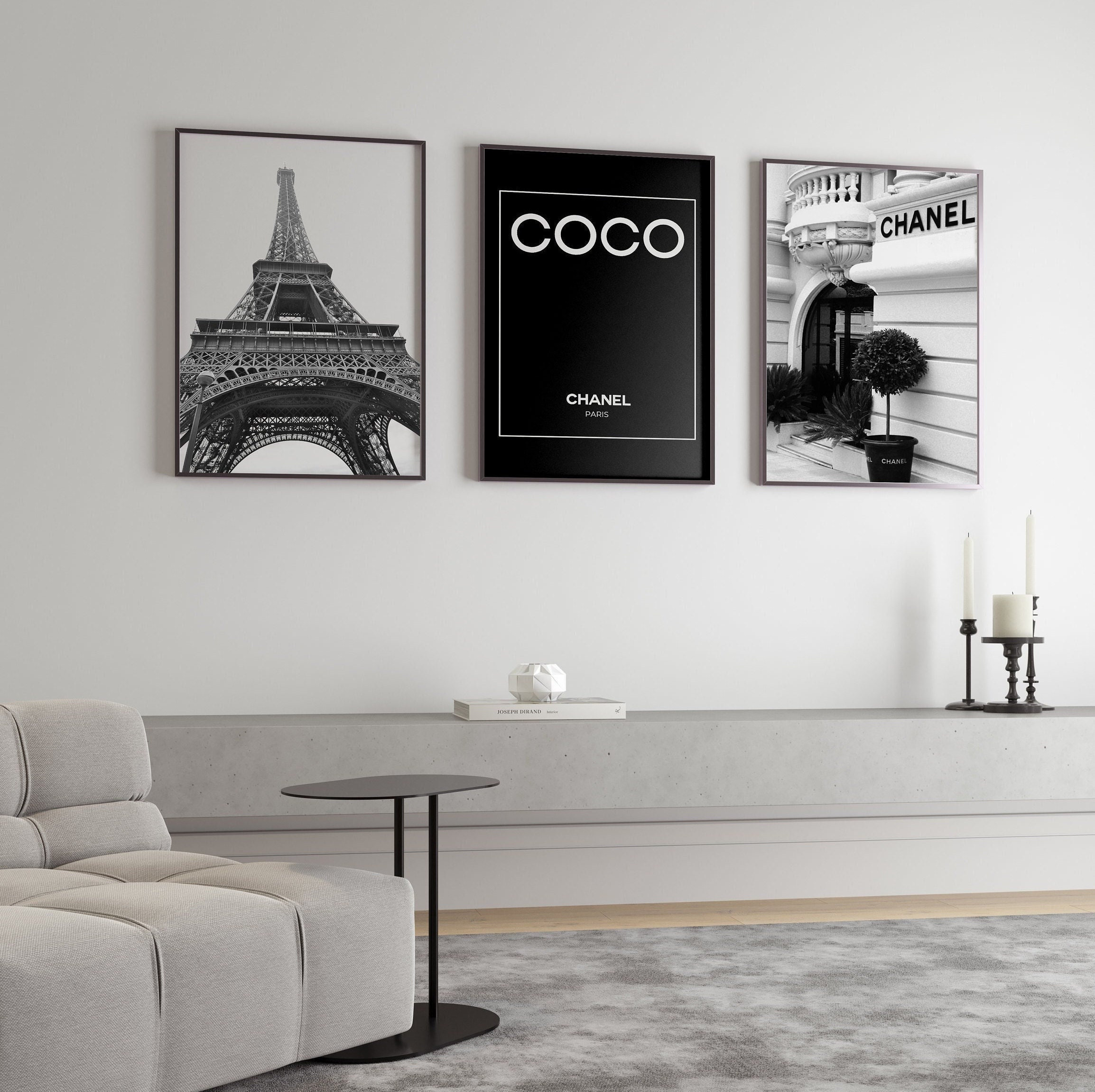 Coco Chanel Wall Art - BIG Wall Décor