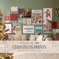 MEGA BUNDLE OF +300 Christmas Prints, Christmas wall decor, Vintage Xmas posters, Trendy Wall Decor, Xmas Digital  Art, Vintage Winter Print