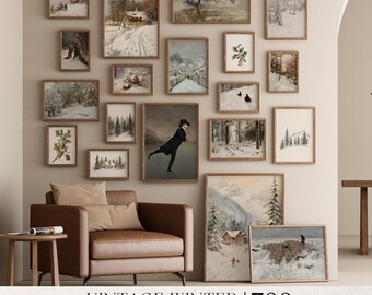 700+ Vintage Winter Prints MEGA Bundle (Digital Download)