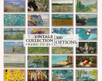 300 Vintage Art Images for Samsung Frame TV (Digital Download)