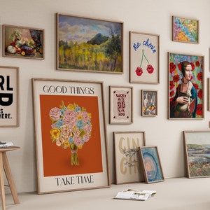 MEGA BUNDLE di 2600 set da parete per gallerie massimaliste, arte da parete eclettica, stampe vintage, decorazioni per la casa massimaliste, decorazione da parete per gallerie eclettiche immagine 8