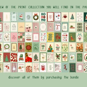 Christmas Wall Art Mega Bundle 590 Prints, Holiday Printable Poster ...