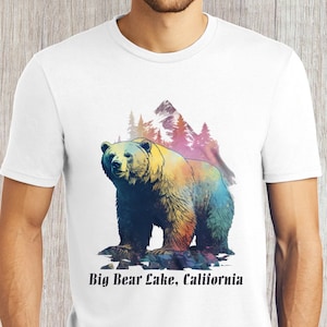Big Bear Lake collection, big bear shirt, customizable