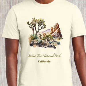 Joshua Tree National Park - watercolor national parks collection - shirts/sweatshirts available