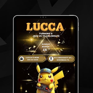 Birthday digital invitation