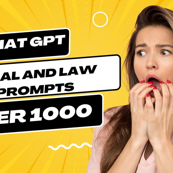 Law Prompts Chatgpt Etsy Australia