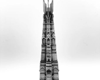 Torre Orthanc - El Señor de los Anillos - Archivo LOTR STL 3D