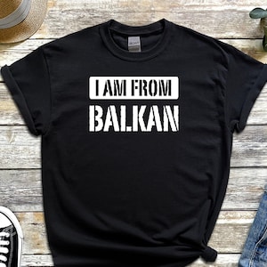 T-shirt Je viens des Balkans