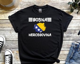 T-shirt Bosnië vlag Bosnië Bosna T-shirt