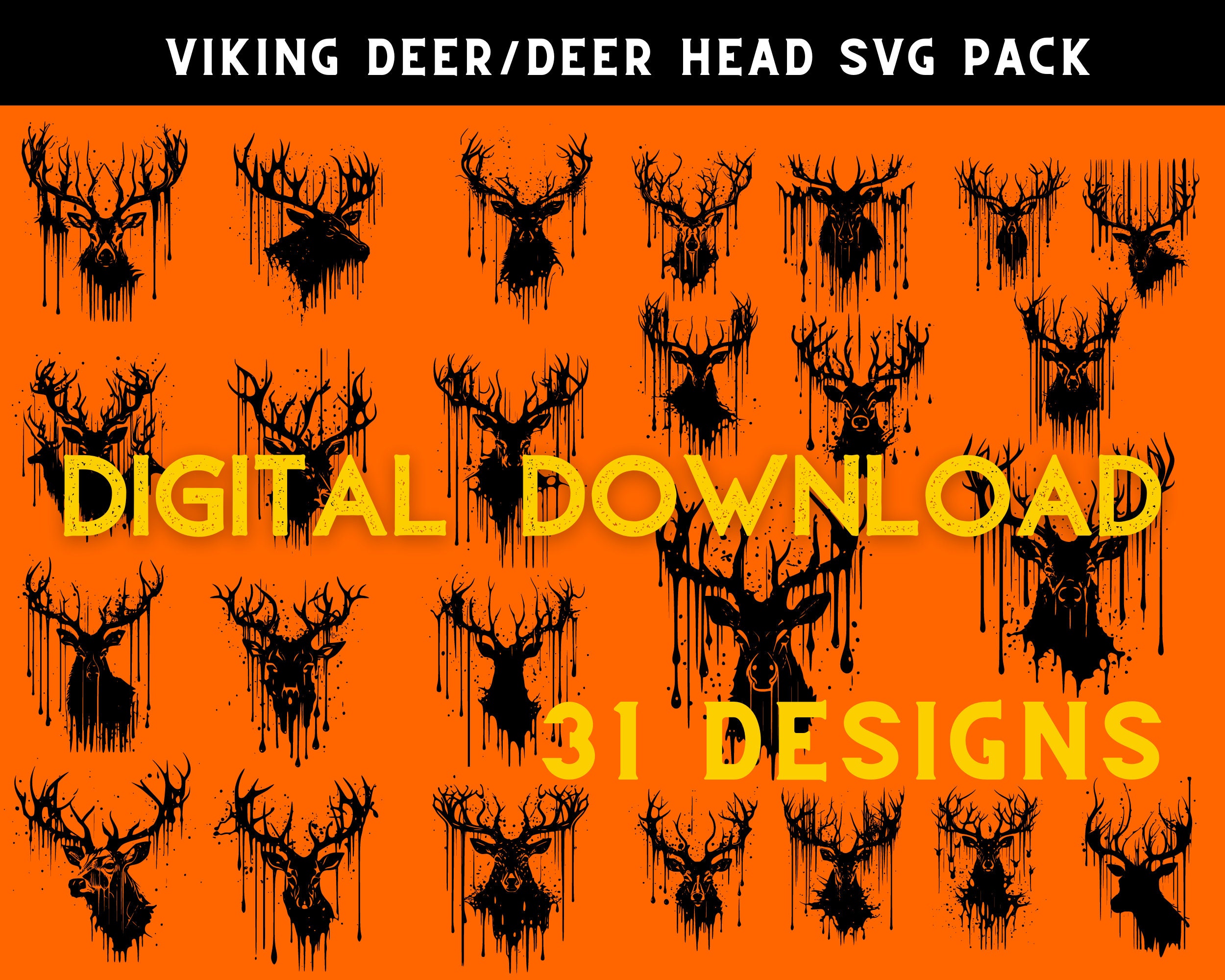 Viking Deer Svg Deer Skull SVG Deer Head Svg Chaotic Deer Etsy viking-deer-svg-deer-skull-svg-deer-head-svg-chaotic-deer-etsy