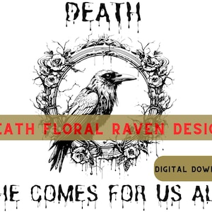Raven svg, crow svg, crow silhouette, raven png, Bird Svg, Crow Silhouette, Dark Crow, Crow Clipart, Raven Clipart, Death svg
