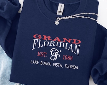 Embroidered Grand Floridian Resort Sweatshirt