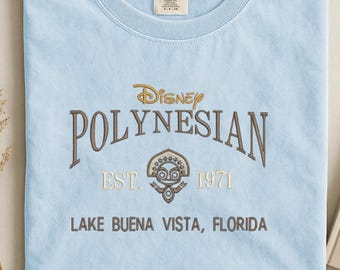 Sudadera bordada del WDW Polynesian Resort