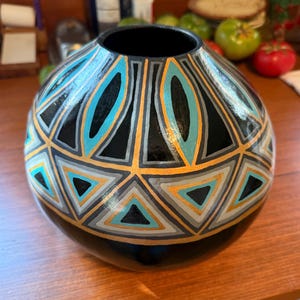 Decorative Gourd Bowl
