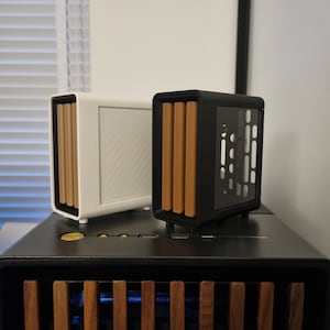 Carcasa para Raspberry Pi (4 y 5) inspirada en Fractal North: impresa en 3D