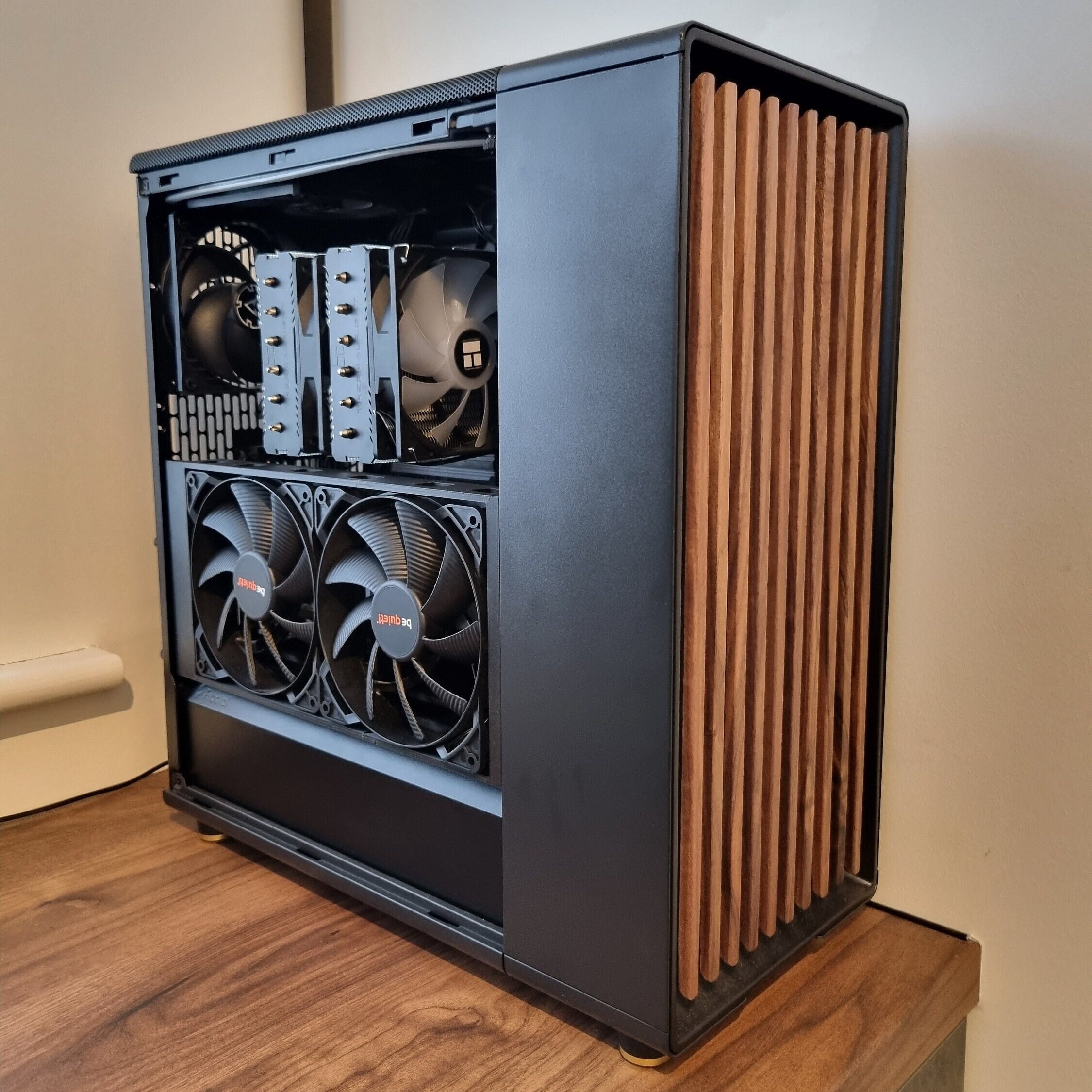 3D Printed Fractal North Fan Side Bracket Replica - Upgraded 3D Printed Fractal North Fan Side Bracket Replica - Upgraded