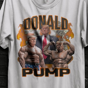 Donald Pump Gift T Shirt Meme Funny  For Gym Rat,Flex Offender Donald Trump Election Gym Steroids Shirts,Tren Hard Appareal For Bodybuilder