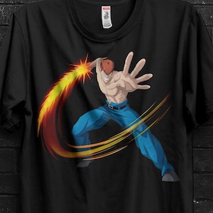 Kazuma Kuwabara Yu Yu Hakusho T-Shirt Anime Gift For Him,Kurama Shirt For Yomi,Suzaku Tshirt For Botan,Yusuke Tee For Yukina,Hiei Appareal