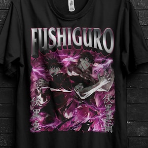 Toji Fushiguro Shirt Anime Gift Man,Yuji Itadori Tee,Sukuna Ryomen T-Shirt,Megumi Fushiguro Tshirt,Gojo Satoru For Suguru Geto,Yuta Okkotsu