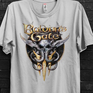 Baldur&#39;s Gate 3 Fan Tshirt For Gamer,BG3 Astarion Shirt For Karlach,Laezel Appareal,Minthara And Boo T-Shirt Gift For Minsc,Shadowheart Tee