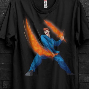 Kazuma Kuwabara Yu Yu Hakusho T-Shirt Anime Gift For Him,Yusuke Tee For Yukina,Kurama Shirt For Yomi,Suzaku Tshirt For Botan,Hiei Appareal