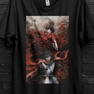 Gothic Alucard Hellsing Ultimate Cosplay Tshirt Gift,Hellsing Anime Hoodie,Rip Van Winkle Appareal,Schrödinger Sweater,Seras Victoria Shirt