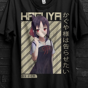 Kaguya Sama Love Is War Shirt Anime Gift For Cosplay,Ai Hayasaka Appareal For iino,Ishigami Yu TShirt For Nagisa,Kaguya Shinomiya Tshirt