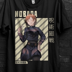 Nobara Kugisaki Shirt Anime Gift,Ryomen Sukuna Shirt,Toge Inumaki Tshirt,Maki Zenin T Shirt,Nanami Kento For Satoru Gojo,Toji Fushiguro Tee