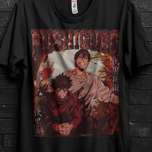 Toji Fushiguro Shirt Anime Gift Man,Megumi Fushiguro Tshirt,Yuji Itadori Tee,Gojo Satoru For Suguru Geto,Yuta Okkotsu,Ryomen Sukuna T-Shirt