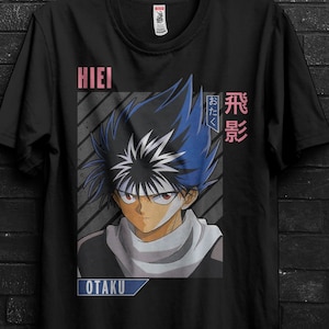 Hiei Yu Yu Hakusho T-Shirt Anime Gift For Him,Yukina Tshirt For Botan,Koenma Tee For Suzaku,Kurama Shirt For Yomi,Kuwabara Rinku Appareal