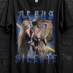 Albus Silente Tribute Shirt Gift For Fan,Lord Voldemort Tshirt,Severus Piton T-Shirt,Rubeus Hagrid,Dobby,Michael Gambon Tee,Daniel Radcliffe