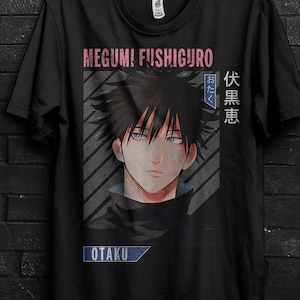 Megumi Fushiguro Shirt Anime Gift,Nobara Kugisaki For Toji Tee,Toge Inumaki Tshirt,Nanami Kento For Satoru Gojo,Maki Zenin T Shirt,Sukuna